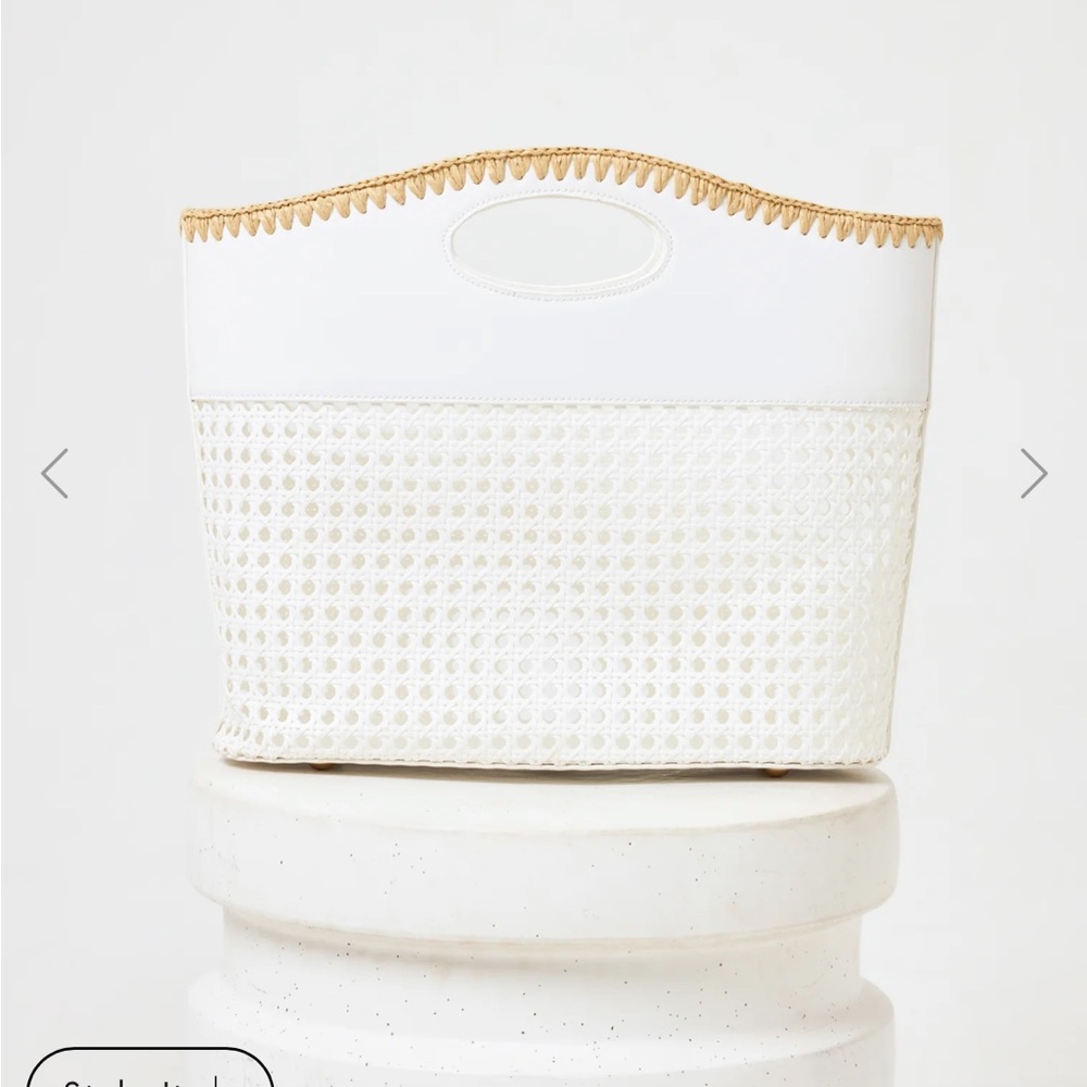 L Space - Casablanca Bag - Cream resort wear clutch crossbody backpack